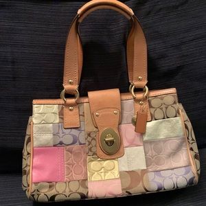 COACH Multicolor Satchel